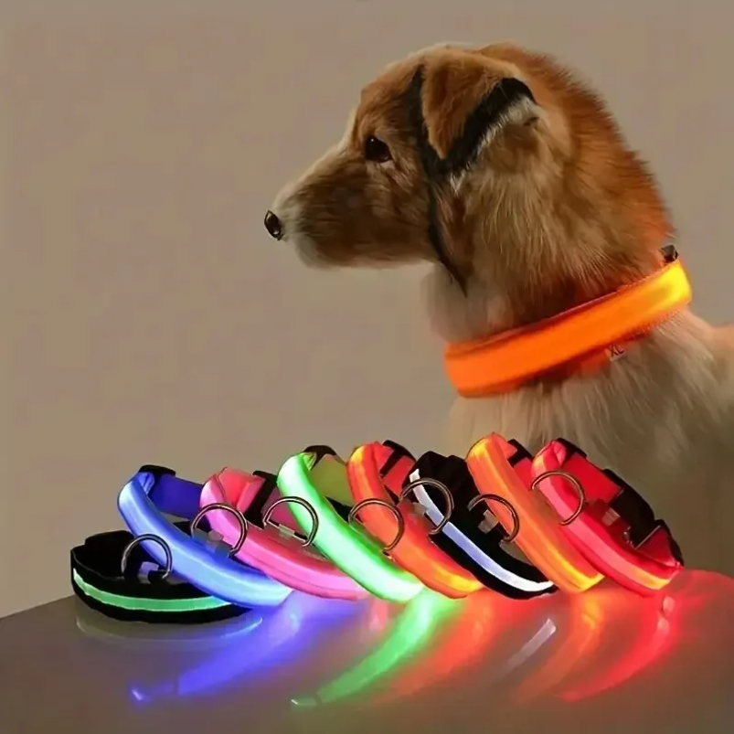 Tech Dog Accessories - Guinzaglio per cani in nylon LED