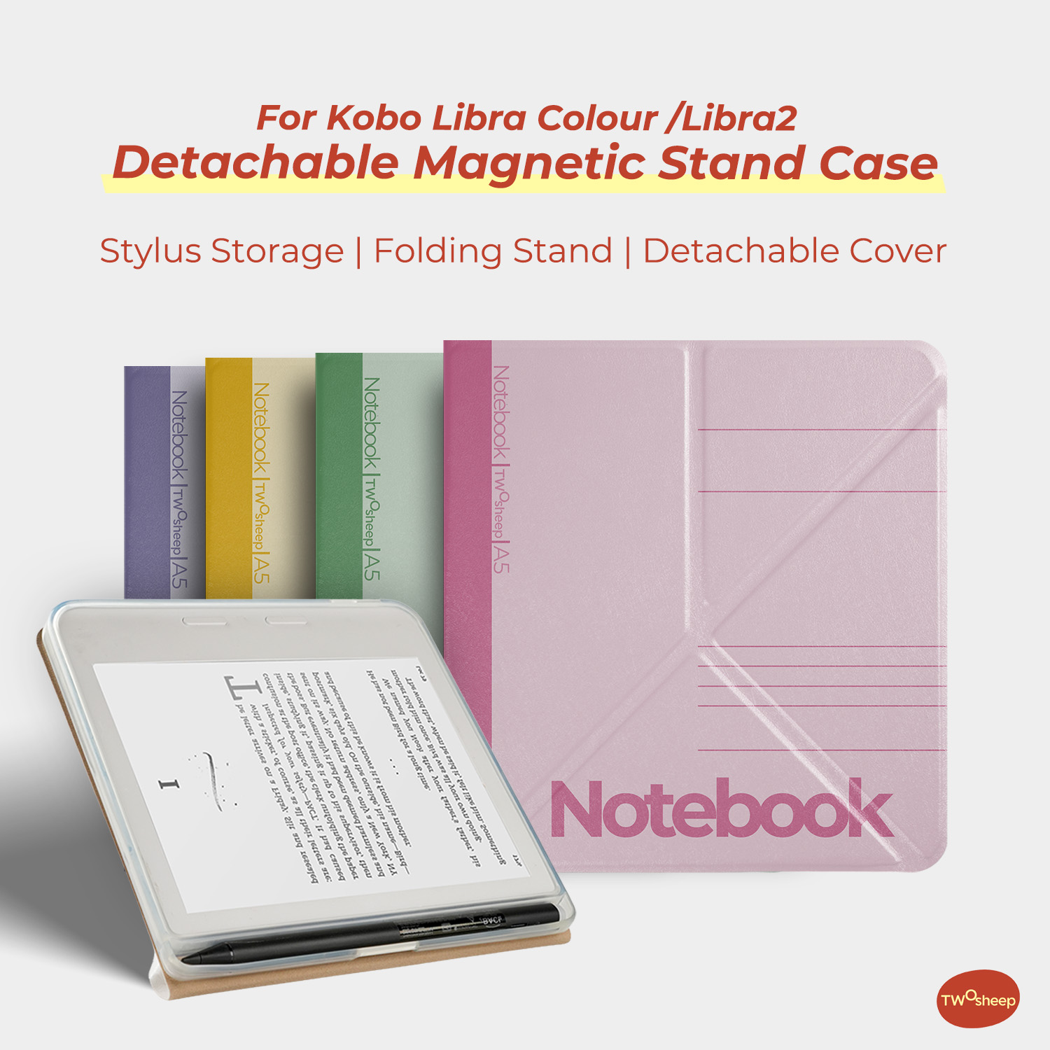 Pen Holder Magnetic - Twosheep Campus Custodia Magnetica Staccabile per