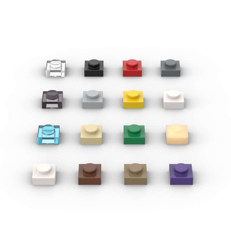 Tech Accessories For Kids - MOC 10PCS 3024 1x1 Piastra Building