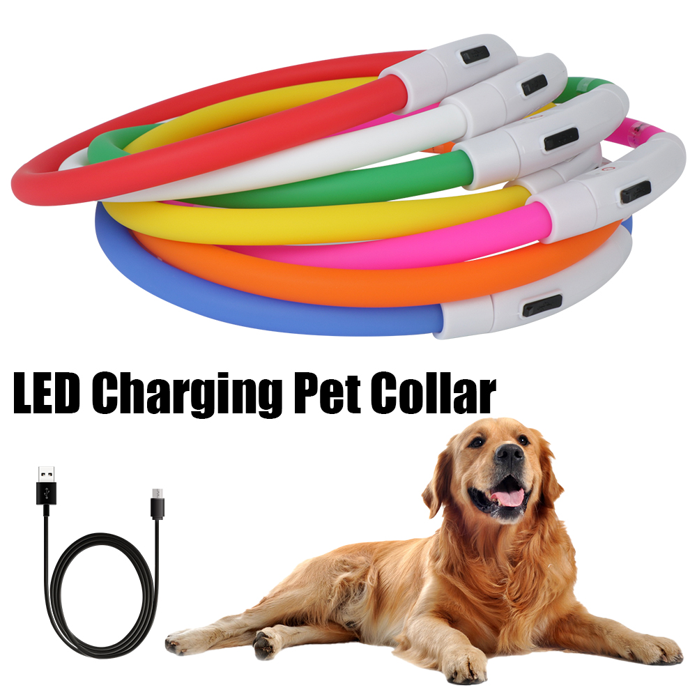Tech Dog Accessories - Collare per cani USB a LED