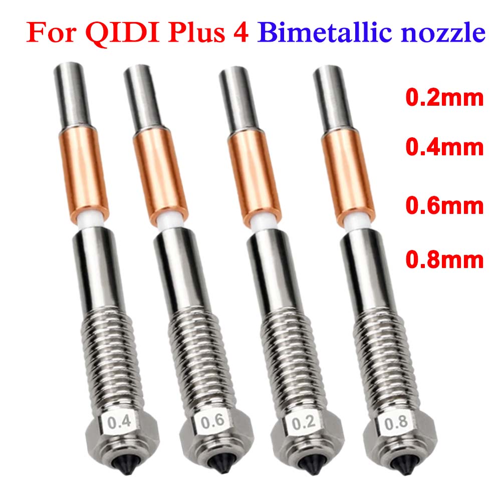 Tech Accessories Store - Ugello bimetallico QIDI Plus 4 da