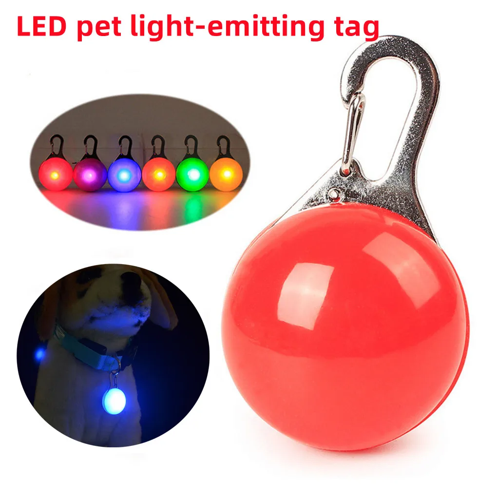 Tech Dog Accessories - Ciondolo per Collare per Cani, Luminoso