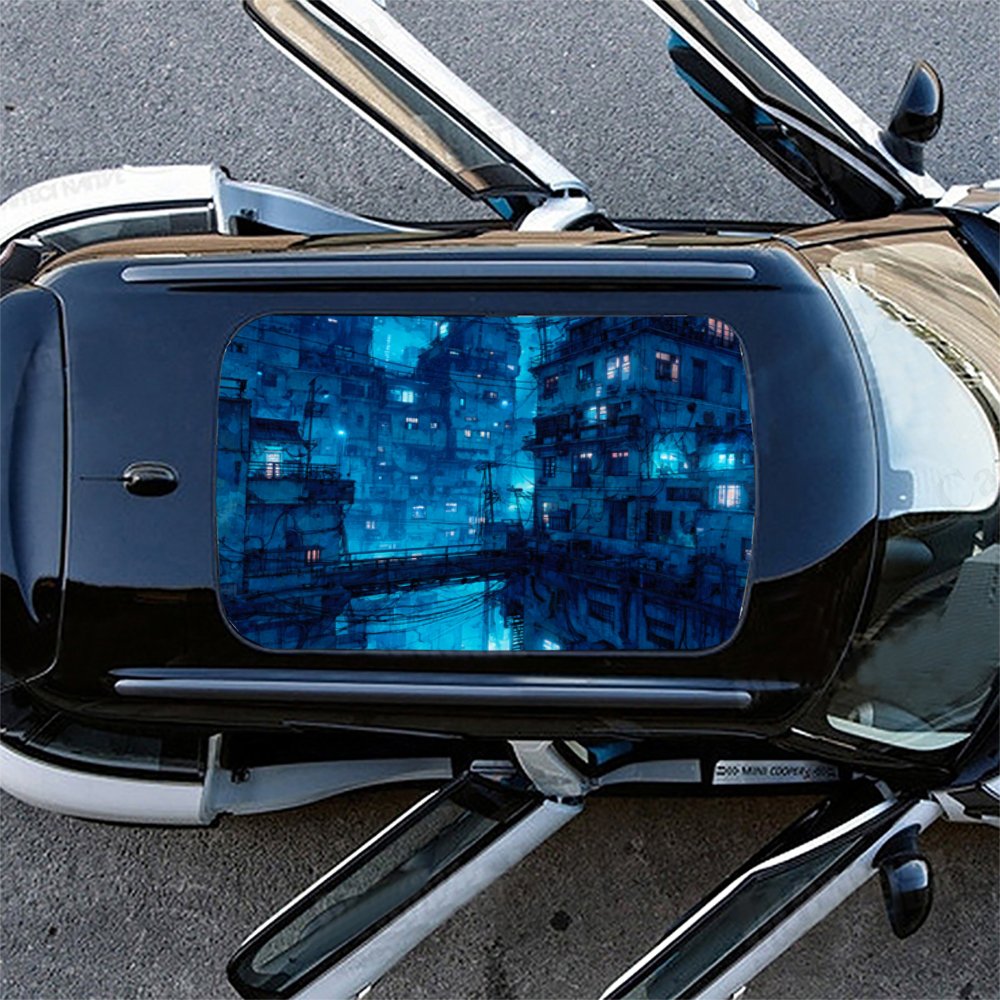 Futuristico blu Cyberpunk Tech - Tech Accessories For Car recensione e prezzo