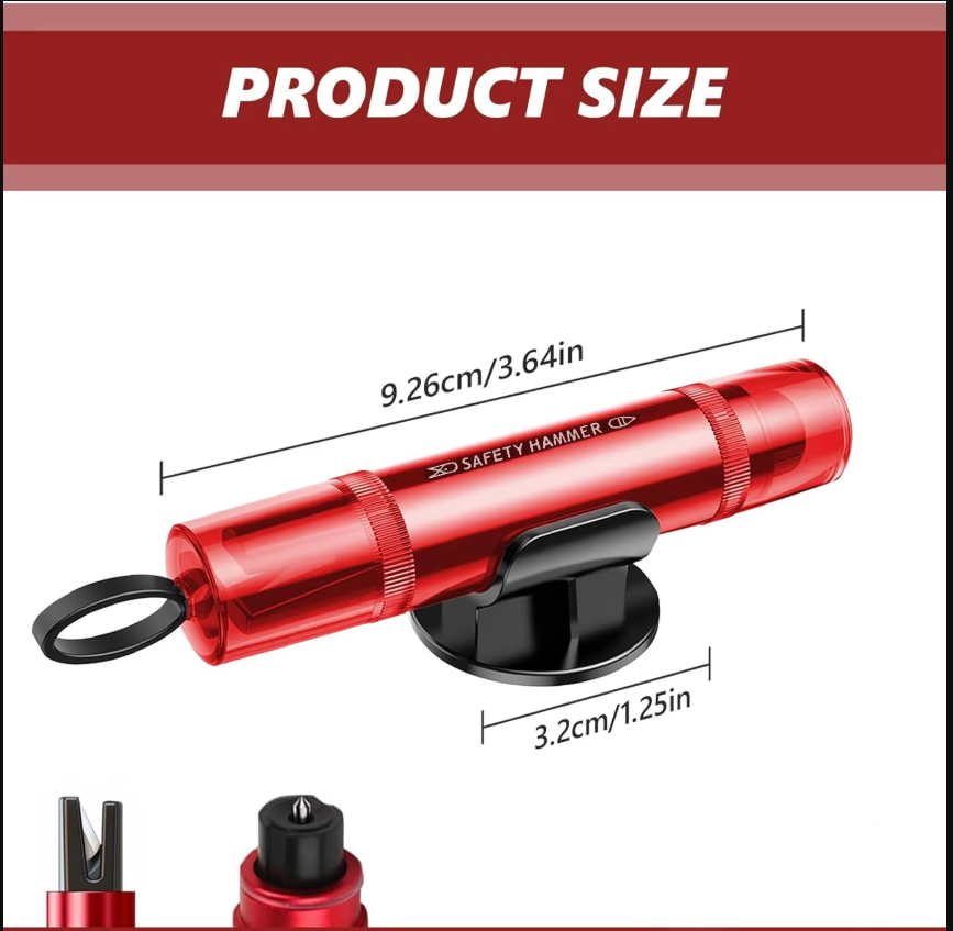 Martello di Sicurezza per Auto - Tech Accessories For Car recensione e prezzo