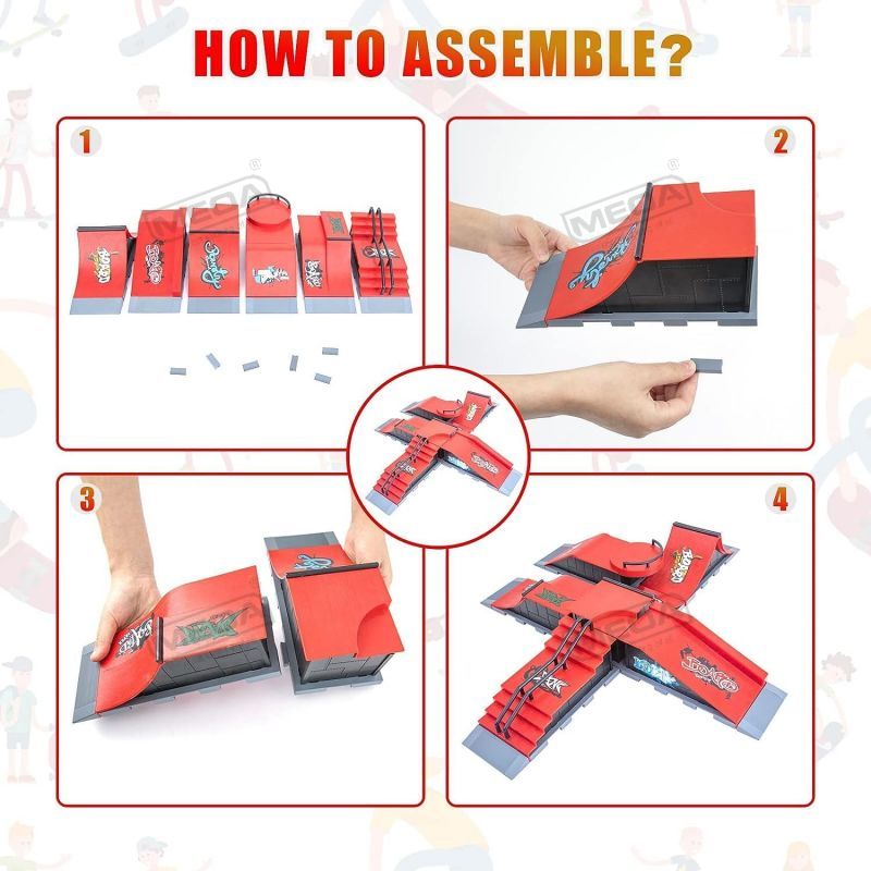 Fai da te Finger Skatepark 6-i - Tech Accessories For Kids recensione e prezzo